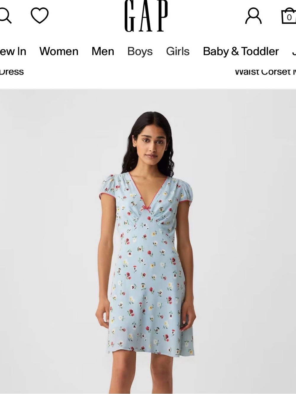 GAP x Doen Floral Mini Dress